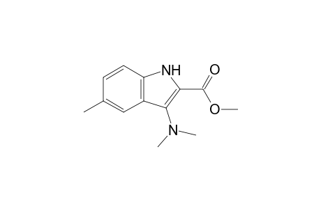 Methyl 3-(dimethylamino)-5-methyl-1H-indole-2-carboxylate
