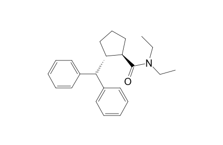 trans-N,N-Diethyl-2-(diphenylmethyl)cyclopentanecarboxamide