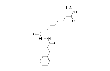 9-Oxo-9-[2-(3-phenylpropanoyl)hydrazino]nonanohydrazide