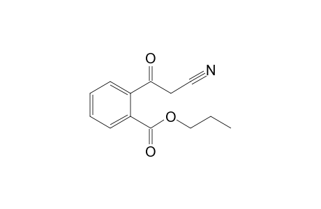 Propyl 2-cyanoacetylbenzoate