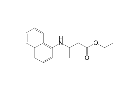 3-(1-naphthalenylamino)butanoic acid ethyl ester