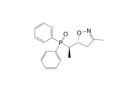 (1'R*,5R*)-5-(1'-Diphenylphosphinoylethyl)-3-methyl-4,5-dihydroisoxazole