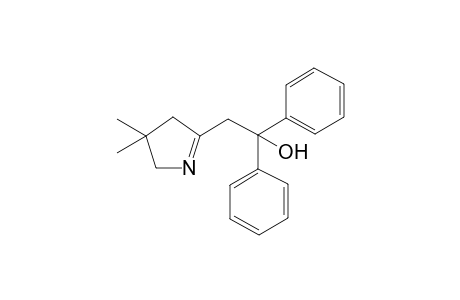 2-(3,3-dimethyl-3,4-dihydro-2H-pyrrol-5-yl)-1,1-diphenylethanol