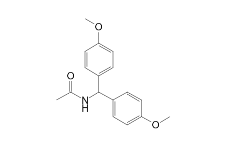 N-[bis(4-methoxyphenyl)methyl]acetamide