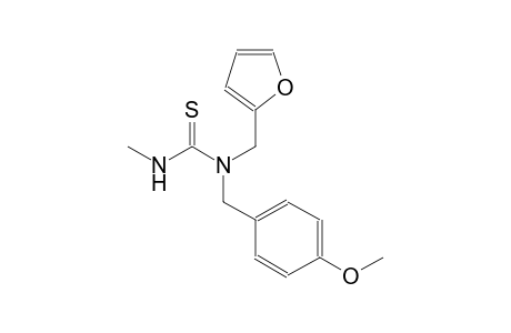 thiourea, N-(2-furanylmethyl)-N-[(4-methoxyphenyl)methyl]-N'-methyl-