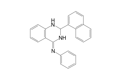 (Z)-N-(2-(Naphthalen-1-yl)-2,3-dihydroquinazolin-4(1H)-ylidene)aniline