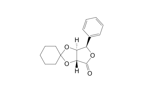 Spiro[cyclohexane-1,2'-furo[3,4-d][1,3]dioxol]-4'(3'aH)-one, dihydro-6'-phenyl-, [3'aR-(3'a.alpha.,6'.beta.,6'a.alpha.)]-