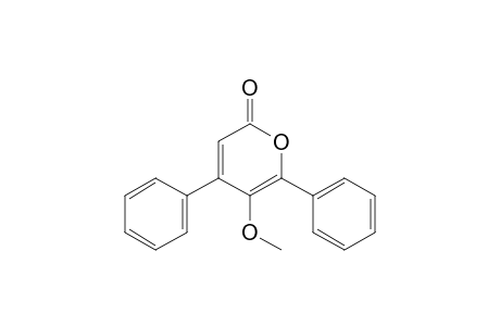 beta-(beta-hydroxy-alpha-methoxystyryl)cinnamic acid, delta-lactone