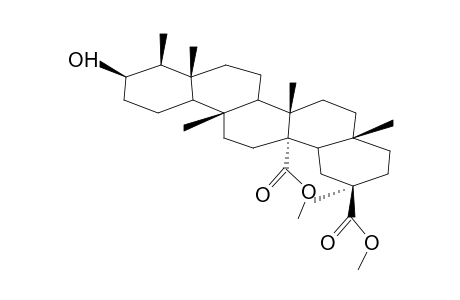 DIMETHYL-3beta-HYDROXY-D:A-FRIEDO-OLEANAN-27,29-DICARBOXYLATE