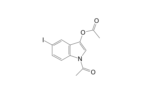 1-Acetyl-5-iodo-1H-indol-3-yl acetate