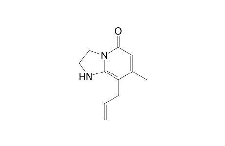 7-Methyl-8-(prop-2-enyl)-1,2,3,5-tetrahydroimidazo[1,2-a]pyridin-5-one