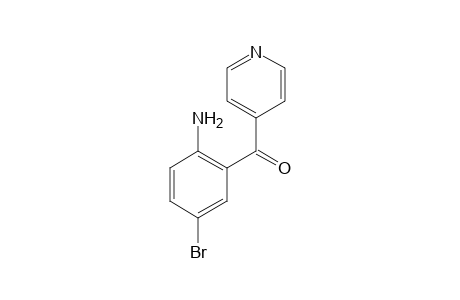 2-AMINO-5-BROMOPHENYL 4-PYRIDYL KETONE