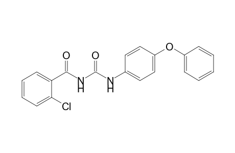 Benzamide, 2-chloro-N-[[(4-phenoxyphenyl)amino]carbonyl]-