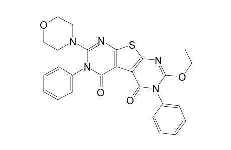 2-(Ethoxy)-3,6-diphenyl-7-(4-morpholinyl)thieno[2,3-d:5,4-d']dipyrimidine-4,5(3H,6H)-dione