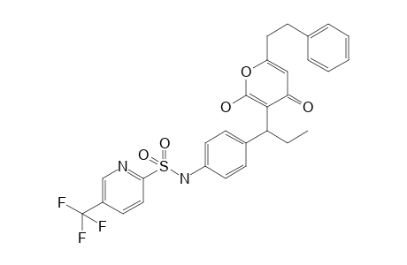 Tipranavir artifact-3 (-C3H8)
