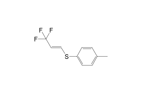 (E)-Tolyl .beta.-(trifluoromethyl)vinyl sulfide