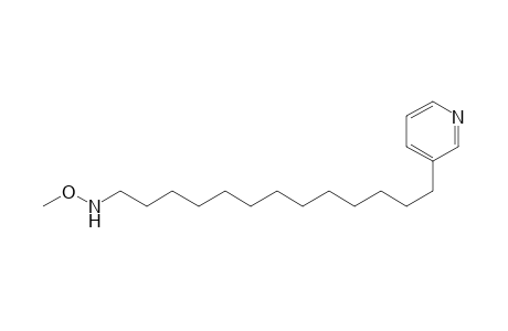 Methoxy-[13-(3-pyridyl)tridecyl]amine