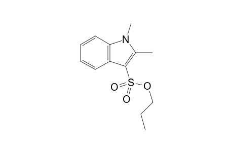 Propyl 1,2-dimethyl-1H-indole-3-sulfonate