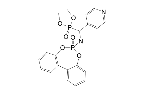 6-OXO-6-LAMBDA(5)-DIBENZO-[D,F]-[1,3,2]-DIOXAPHOSPHEPIN-6-YL-DIMETHYL-4-PYRIDYL-AMINOMETHYL-PHOSPHONATE