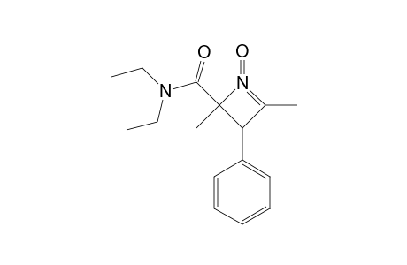 N,N-Diethyl-2,3-dihydro-2,4-dimethyl-3-phenyl-2-azetecarboxamid-1-oxide