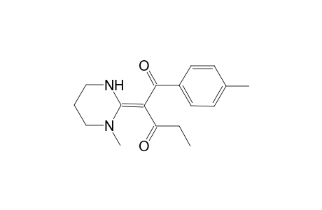 1-Methyl-2-[(4'-methylbenzoyl)(propionyl)methylene)]-hexahydropyrimidine