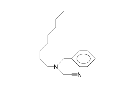N-Benzyl-N-octyl-amino-acetonitrile