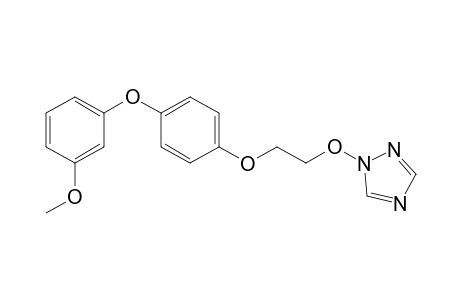 1H-1,2,4-Triazole, 1-[2-[4-(3-methoxyphenoxy)phenoxy]ethoxy]-