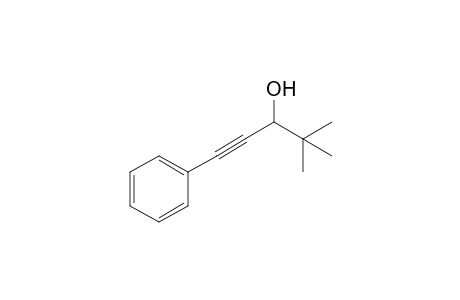 4,4-Dimethyl-1-phenylpent-1-yn-3-ol