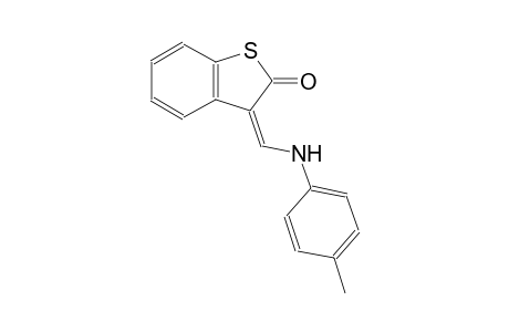 benzo[b]thiophen-2(3H)-one, 3-[[(4-methylphenyl)amino]methylene]-, (3Z)-