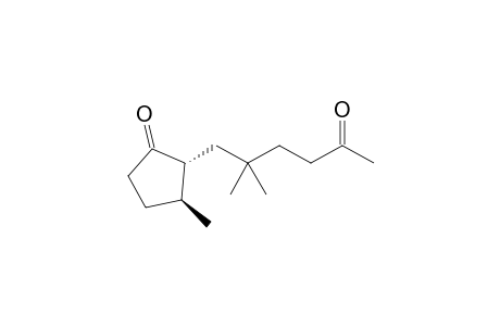 (2R,3S)-2-(2,2-Dimethyl-5-oxo-hexyl)-3-methyl-cyclopentanone