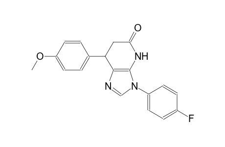 5H-imidazo[4,5-b]pyridin-5-one, 3-(4-fluorophenyl)-3,4,6,7-tetrahydro-7-(4-methoxyphenyl)-