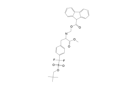 METHYL-3-[4-[DIFLUORO-[(NEOPENTYLOXY)-SULFONYL]-METHYL]-PHENYL]-2-[[(9H-9-FLUORENYLMETHOXY)-CARBONYL]-AMINO]-PROPANOATE