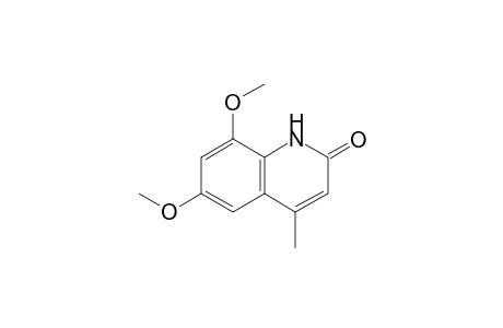 6,8-Dimethoxy-4-methylquinolin-2(1H)-one