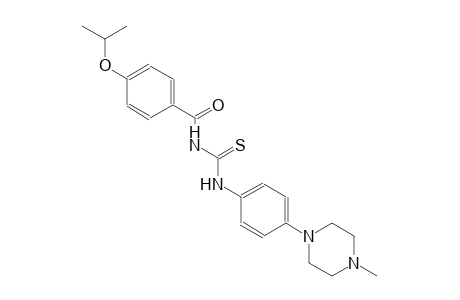 N-(4-isopropoxybenzoyl)-N'-[4-(4-methyl-1-piperazinyl)phenyl]thiourea