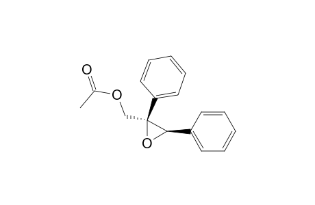 (2R*,3R*)-2,3-Epoxy-2,3-diphenylpropyl Acetate