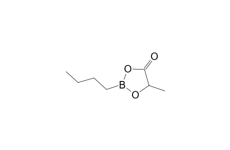 Lactic acid, monoanhydride with 1-butaneboronic acid, cyclic ester