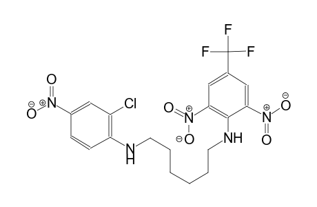 1,6-hexanediamine, N~1~-(2-chloro-4-nitrophenyl)-N~6~-[2,6-dinitro-4-(trifluoromethyl)phenyl]-