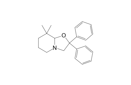 Hexahydro-8,8-dimethyl-2,2-diphenyl-5H-oxazolo[3,2-a]pyridine