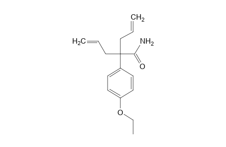 2-ALLYL-2-(p-ETHOXYPHENYL)-4-PENTENAMIDE