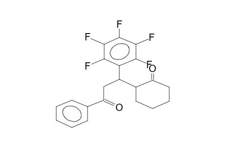 2-(2-BENZOYL-1-PENTAFLUOROPHENYL)ETHYLCYCLOHEXANONE