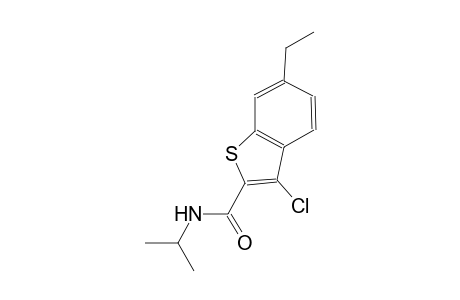 3-chloro-6-ethyl-N-isopropyl-1-benzothiophene-2-carboxamide