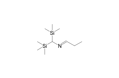 N-Bis(trimethylsilyl)methyl-N-propylideneamine