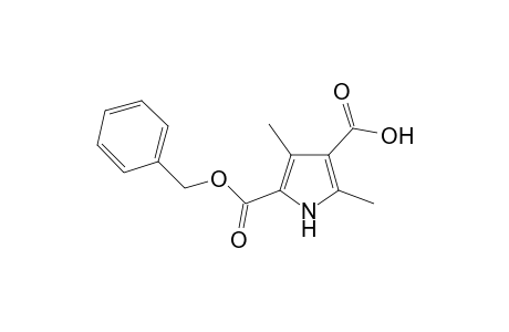 5-[(Benzyloxy)carbonyl]-2,4-dimethyl-1H-pyrrole-3-carboxylic acid