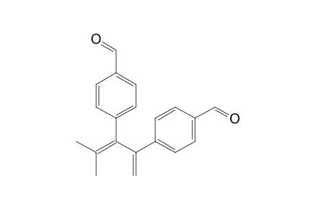 2,3-Bis(4'-formylphenyl)-4-methyl-1,3-pentadiene
