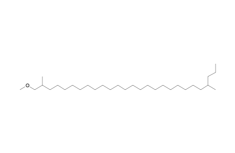 1-Methoxy-2,24-dimethylheptacosane