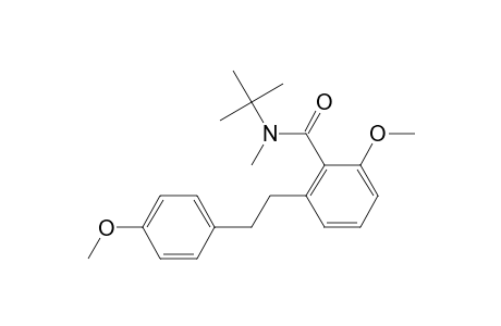 Benzamide, N-(1,1-dimethylethyl)-2-methoxy-6-[2-(4-methoxyphenyl)ethyl]-N-methyl-