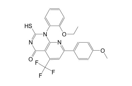 pyrido[2,3-d]pyrimidin-4(1H)-one, 1-(2-ethoxyphenyl)-2-mercapto-7-(4-methoxyphenyl)-5-(trifluoromethyl)-