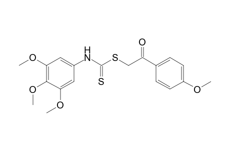 4-Methoxyphenacyl N-(3,4,5-trimethoxyphenyl)dithiocarbamate
