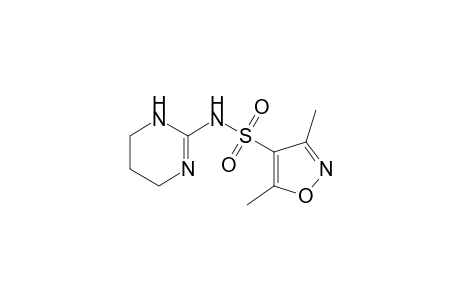 3,5-dimethyl-N-(1,4,5,6-tetrahydro-2-pyrimidinyl)-4-isoxazolesulfonamide
