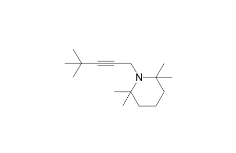 1-(4,4-dimethylpent-2-ynyl)-2,2,6,6-tetramethylpiperidine